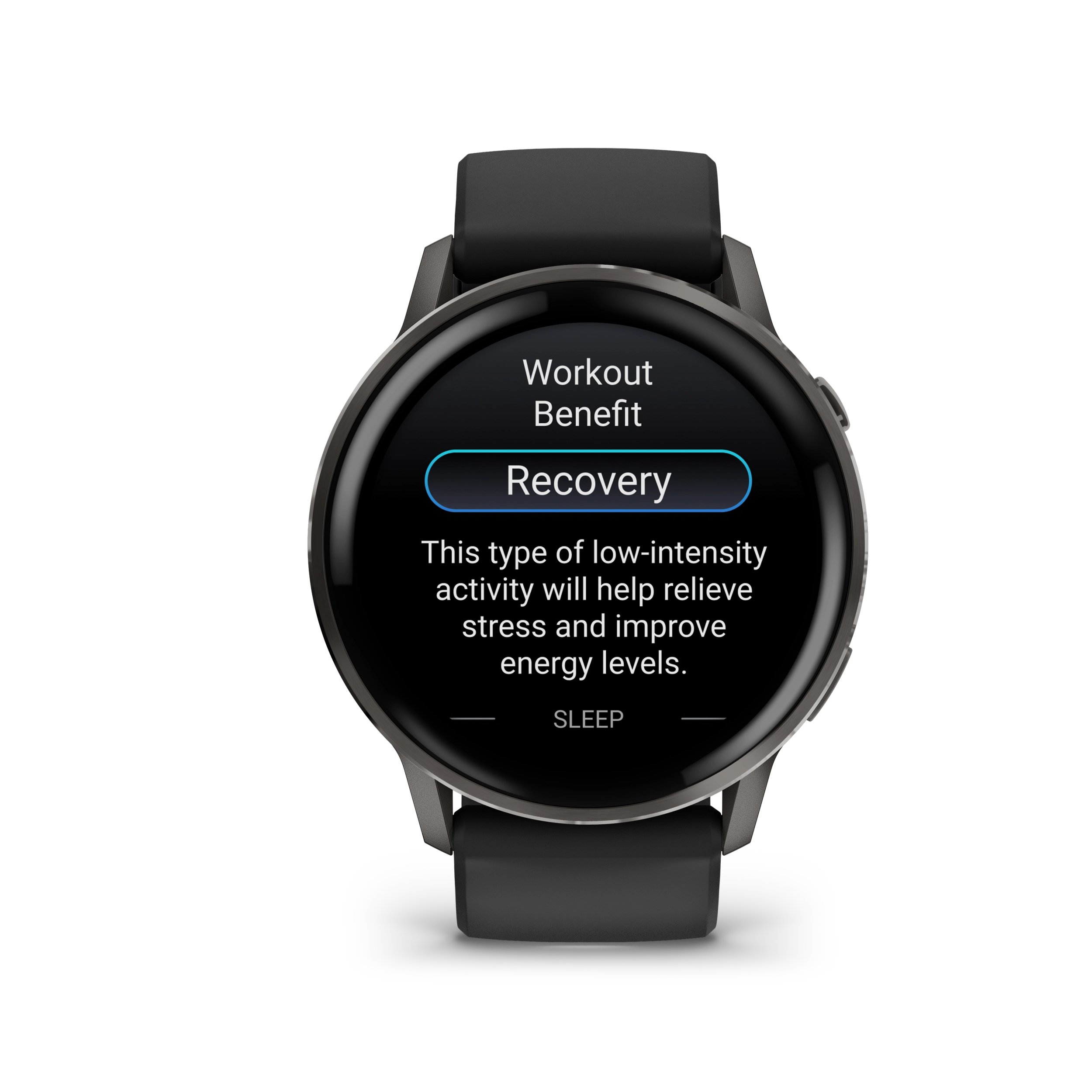 Garmin Venu 4 – 45 mm, Slate z paskiem silikonowym w kolorze Black