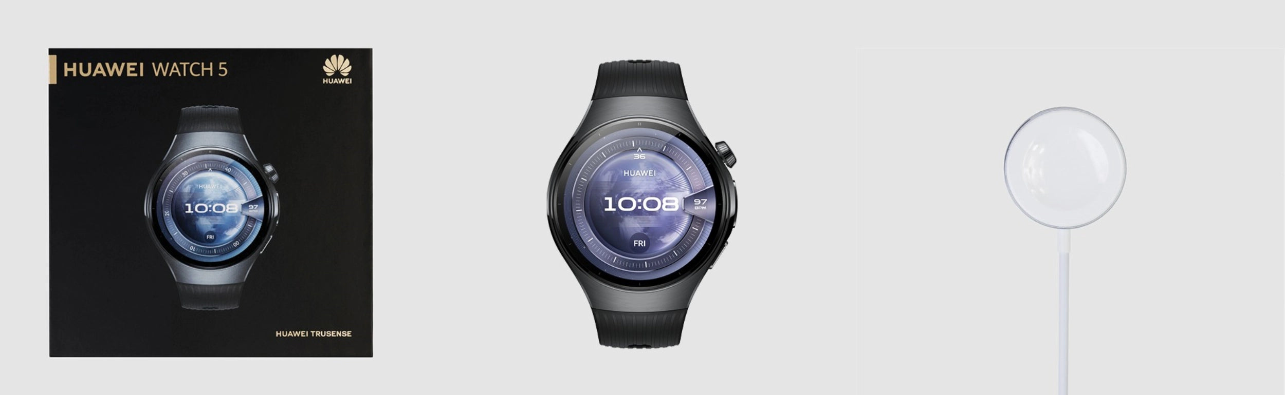 HUAWEI WATCH 5 Active 46 mm + HUAWEI FreeBuds 6i Białe za 1zł
