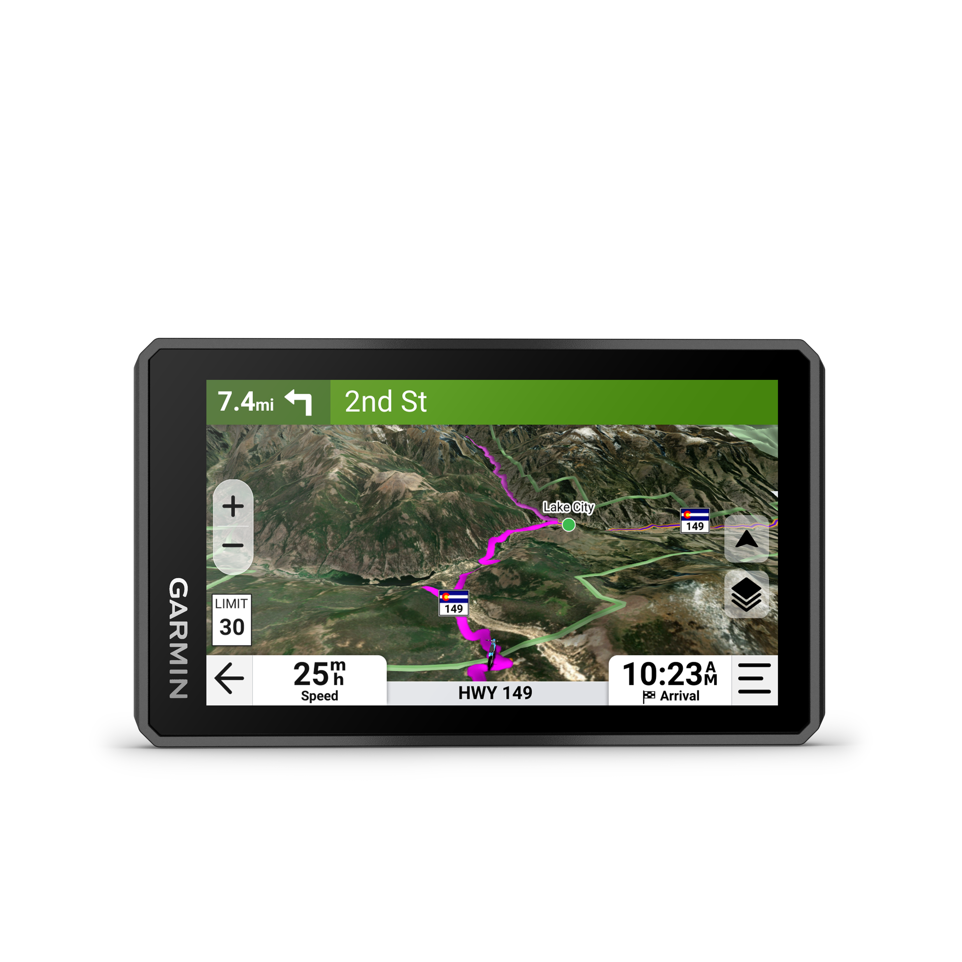 Garmin Zumo XT3 – Nawigacja motocyklowa 4,7″, wyświetlacz HD TFT, czarna