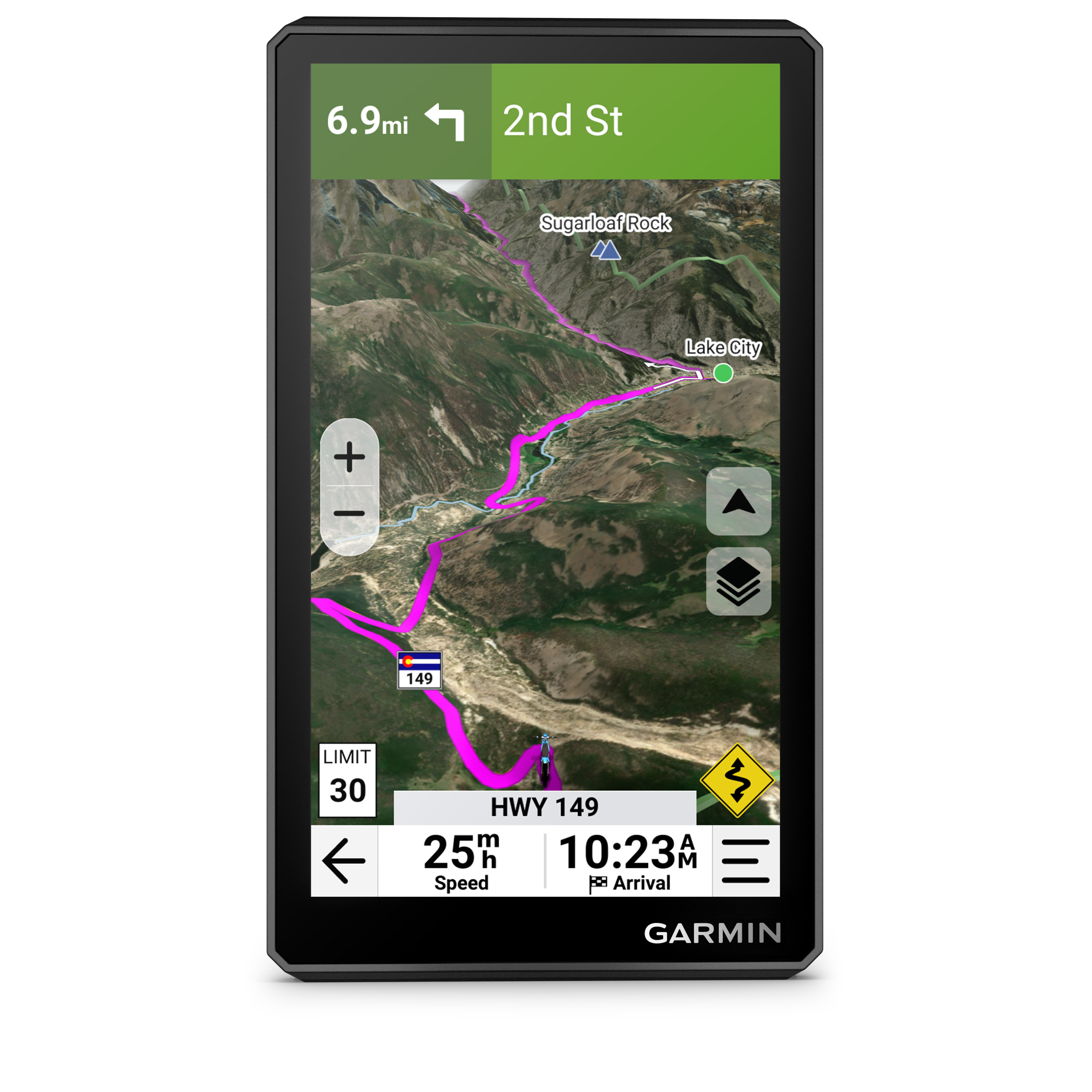 Garmin Zumo XT3 – Nawigacja motocyklowa 6″, wyświetlacz HD TFT, czarna