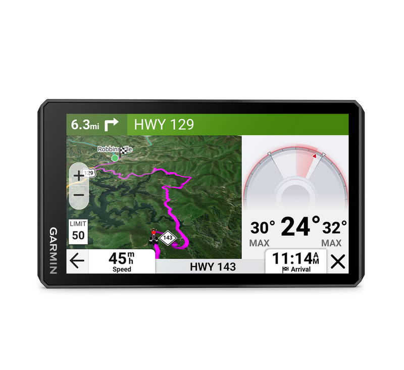 Garmin Zumo XT3 – Nawigacja motocyklowa 6″, wyświetlacz HD TFT, czarna