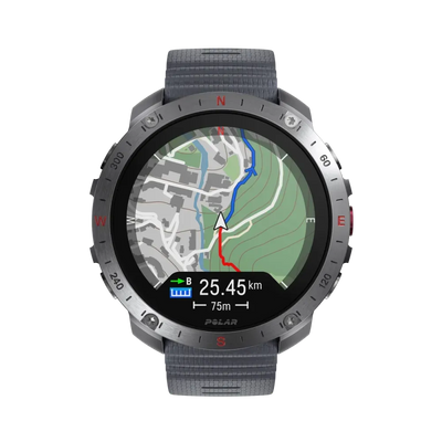 Polar Grit X2 Pro srebrno-szary S-L