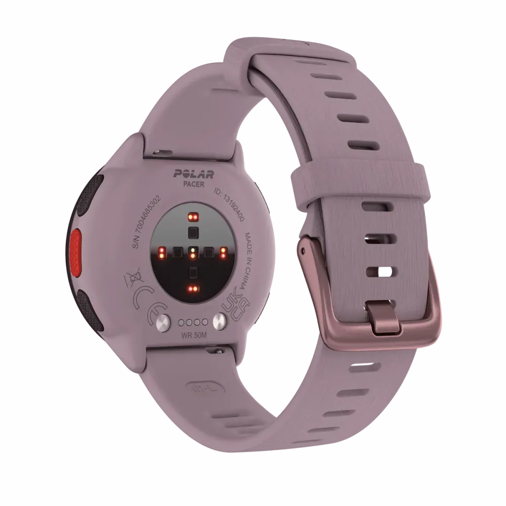 Polar Pacer fioletowy S-L smartwatch