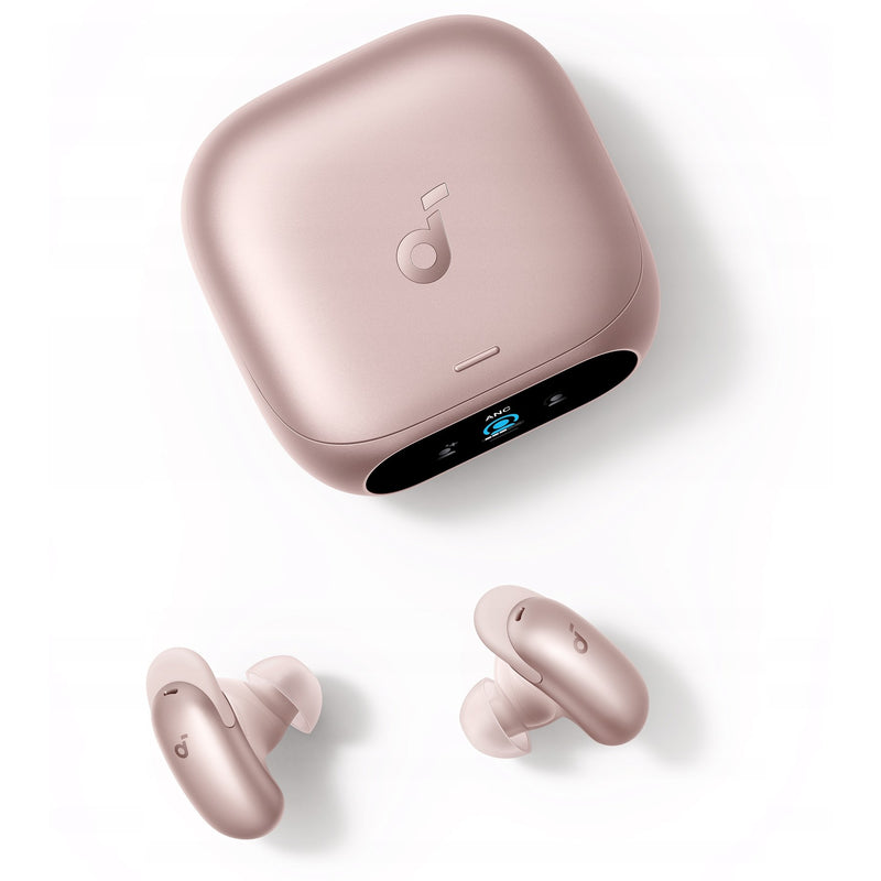 Soundcore Liberty 5 Pro – Słuchawki bezprzewodowe dokanałowe, Różowe