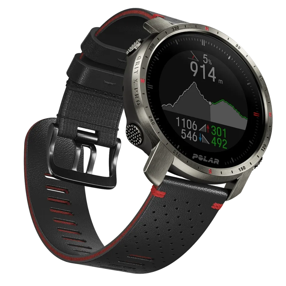 Polar Grit X PRO Titan M/L smartwatch outdoorowy