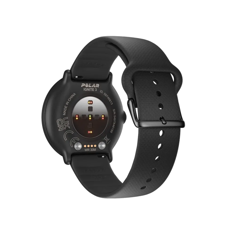 Polar Ignite 3 czarny S-L smartwatch
