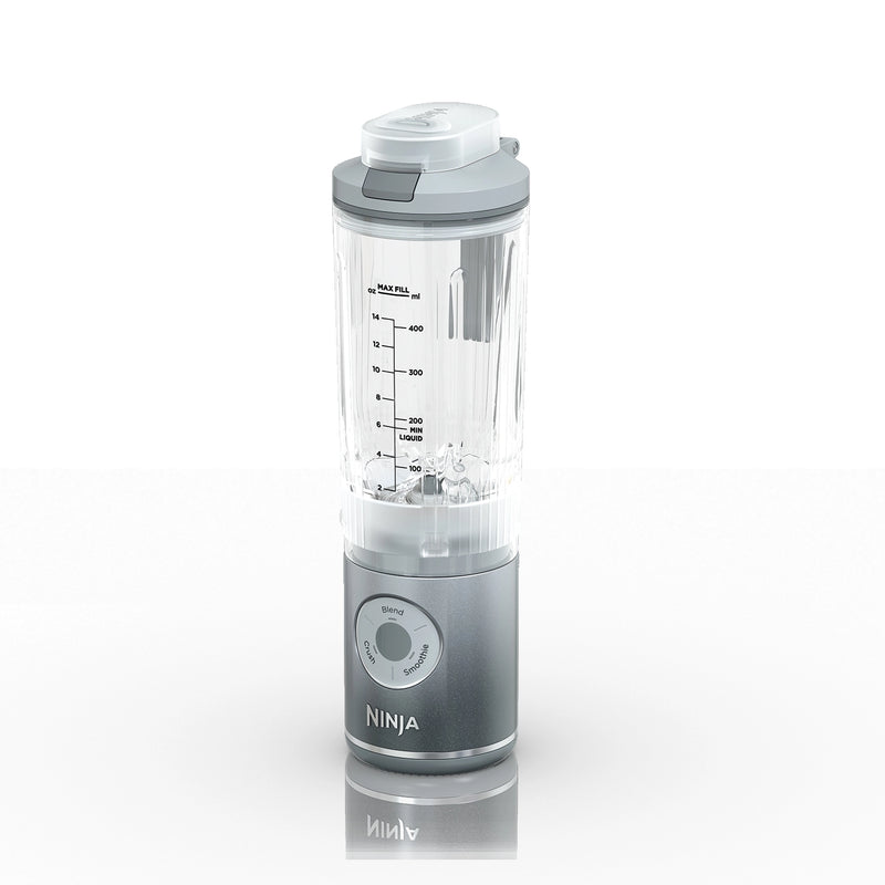 Ninja Blast MAX BC251EUSL – Bezprzewodowy blender kielichowy, 570 ml, Srebrny