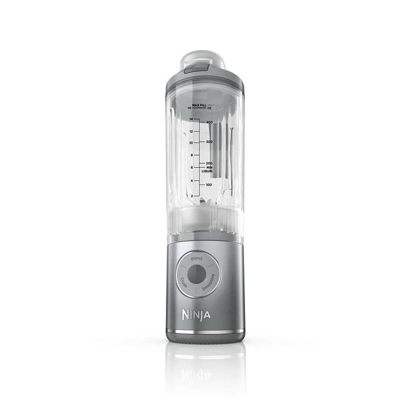 Ninja Blast MAX BC251EUSL – Bezprzewodowy blender kielichowy, 570 ml, Srebrny