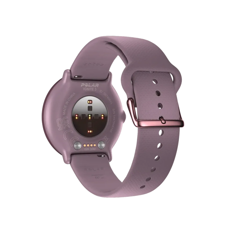 Polar Ignite 3 S-L smartwatch damski sportowy fioletowy