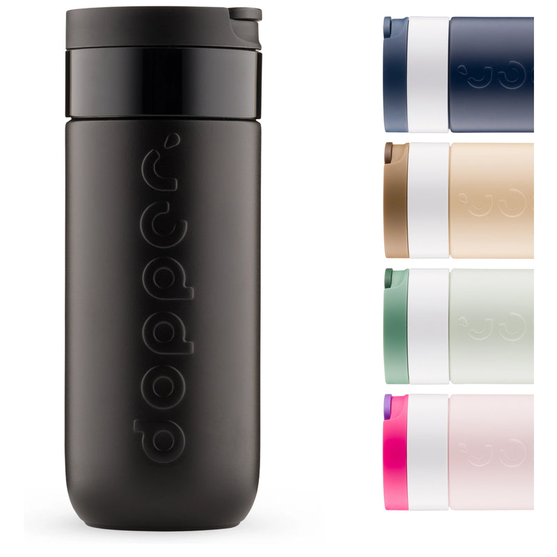 Dopper Travel Mug – Kubek termiczny 300 ml, Blazing Black