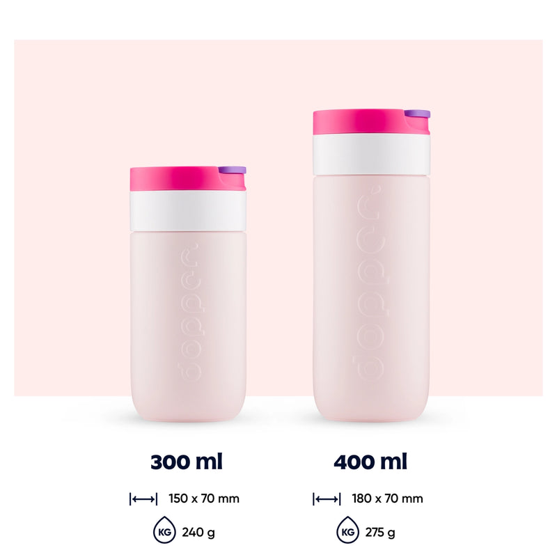 Dopper Travel Mug – Kubek termiczny 300 ml, Berry Pink