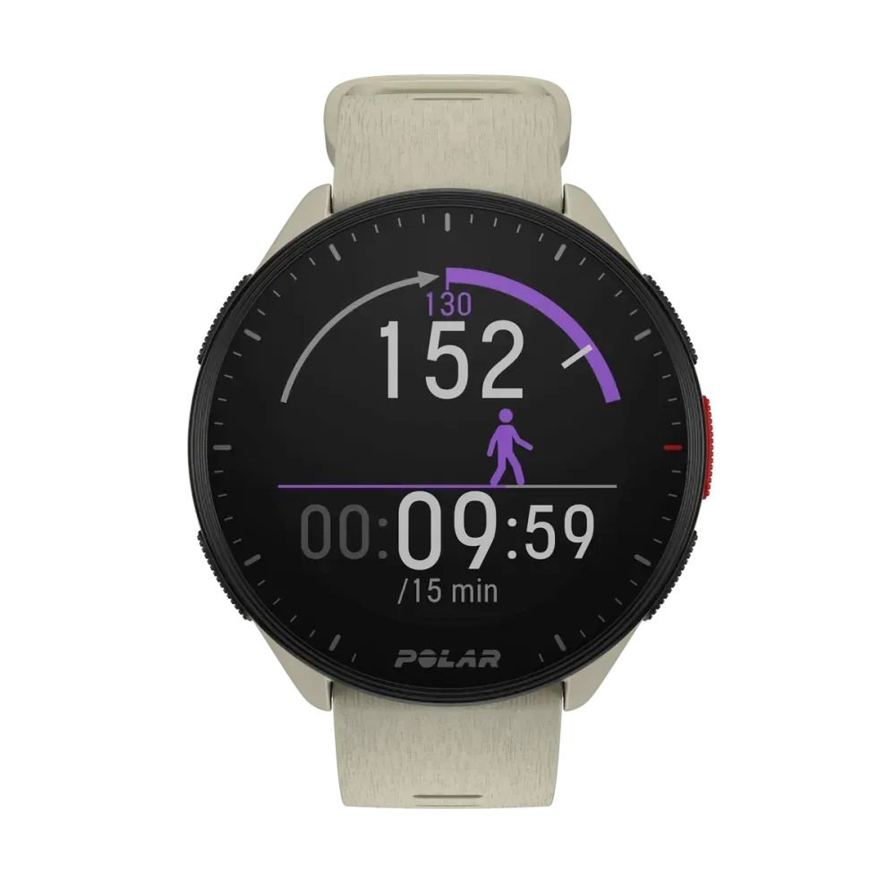 Polar Pacer biały (kremowy) S-L smartwatch