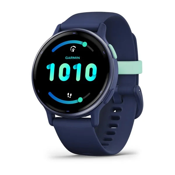 Garmin Vivoactive® 5 sportowy zegarek do triathlonu z czujnikiem tętna - granatowy