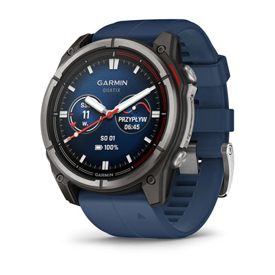 Garmin Smartwatch Quatix 8 51 mm AMOLED niebieski