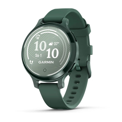 Garmin Smartwatch Lily 2 Active, Jasper Green z paskiem silikonowym w kolorze Jasper Green