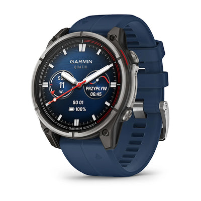 Garmin Smartwatch Quatix 8 47 mm AMOLED niebieski