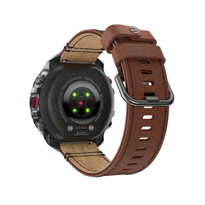 Polar Grit X2 Pro Titan brązowy skórzany M/L