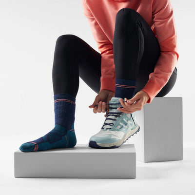Smartwool Hike Full Cushion Crew – damskie skarpety trekkingowe, rozmiar S, Deep Navy