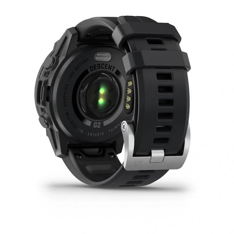 Garmin Descent™ G2  Czarny z paskiem w kolorze czarnym