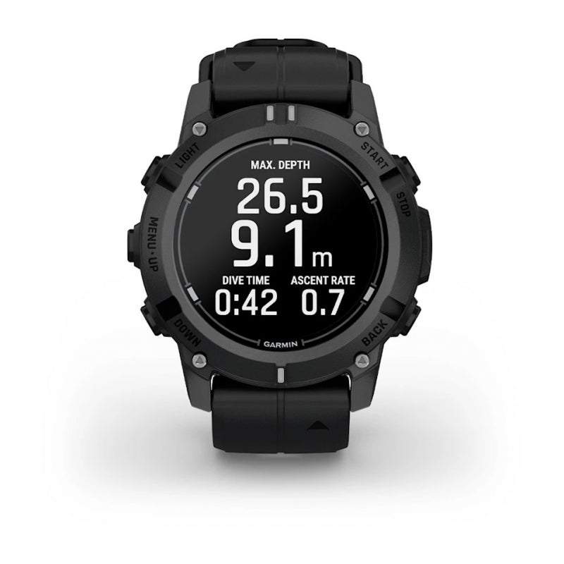 Garmin Descent™ G2  Czarny z paskiem w kolorze czarnym