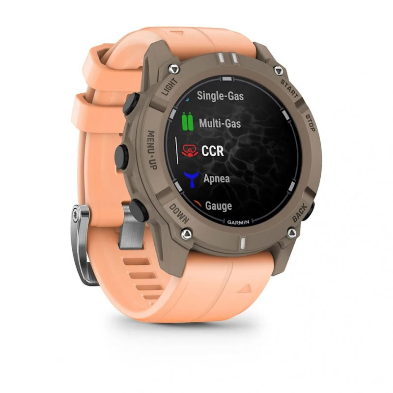 Garmin Descent™ G2  Paloma z paskiem w kolorze Shell Pink