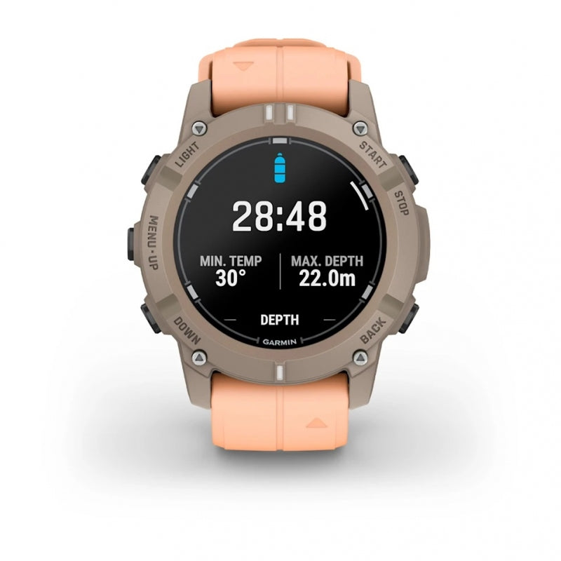 Garmin Descent™ G2  Paloma z paskiem w kolorze Shell Pink
