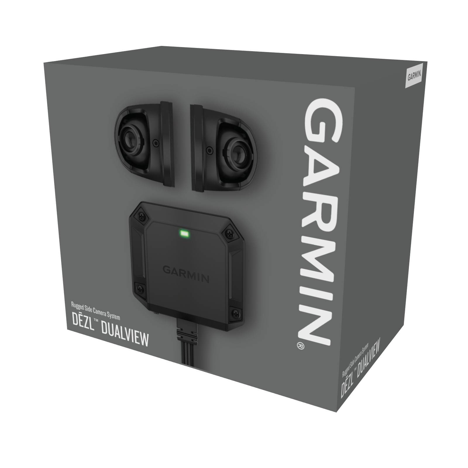 Garmin dēzl™ DualView, System 2 kamer bocznych z monitorowaniem martwego pola i rejestracją zdarzeń