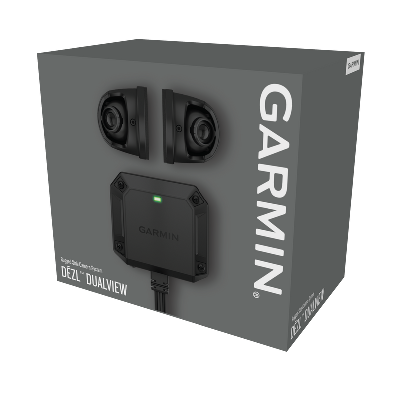 Garmin dēzl™ DualView, System 2 kamer bocznych z monitorowaniem martwego pola i rejestracją zdarzeń