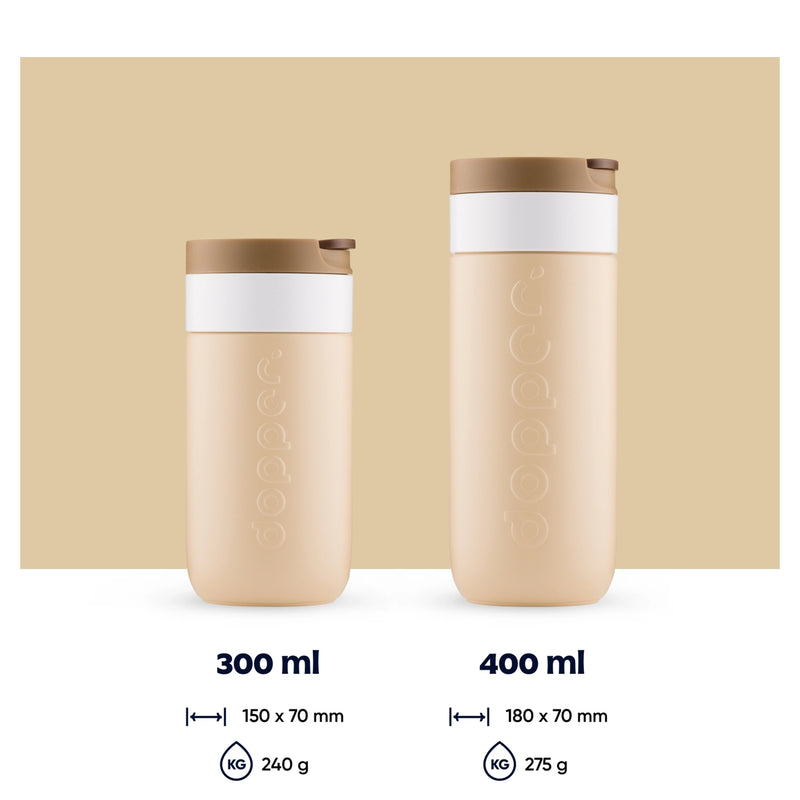 Dopper Travel Mug – Kubek termiczny 400 ml, Earthy Brown