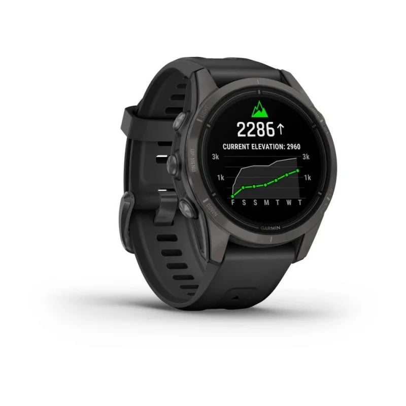 Zegarek Garmin Epix Pro (Gen. 2) Sapphire Edition 42 mm - szary