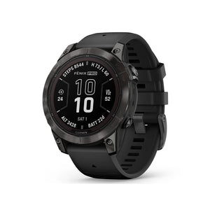 Garmin Fenix 7 Pro Sapphire Solar męski zegarek sportowy z nawigacją GPS - czarny