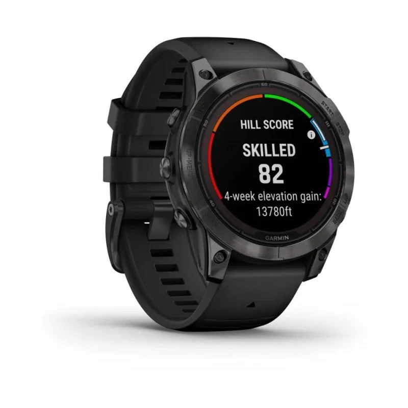 Garmin Fenix® 7 Pro Sapphire Solar męski zegarek sportowy z nawigacją GPS - czarny