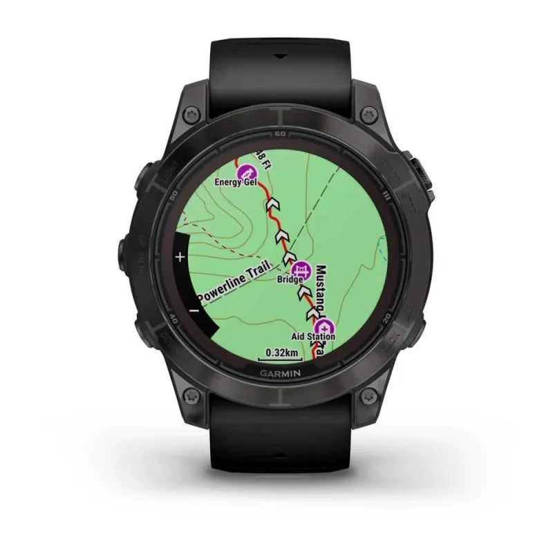 Garmin Fenix® 7 Pro Sapphire Solar męski zegarek sportowy z nawigacją GPS - czarny