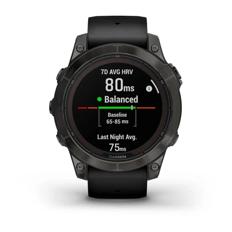 Garmin Fenix® 7 Pro Sapphire Solar męski zegarek sportowy z nawigacją GPS - czarny