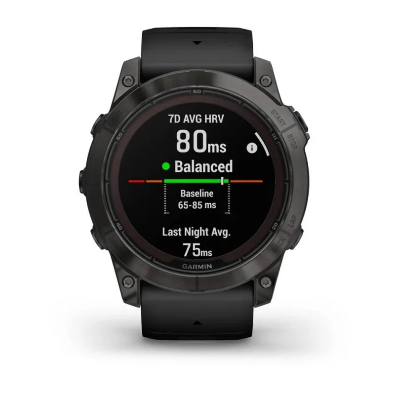 Garmin Fenix® 7X Pro Sapphire Solar zegarek sportowy z wytrzymałą baterią