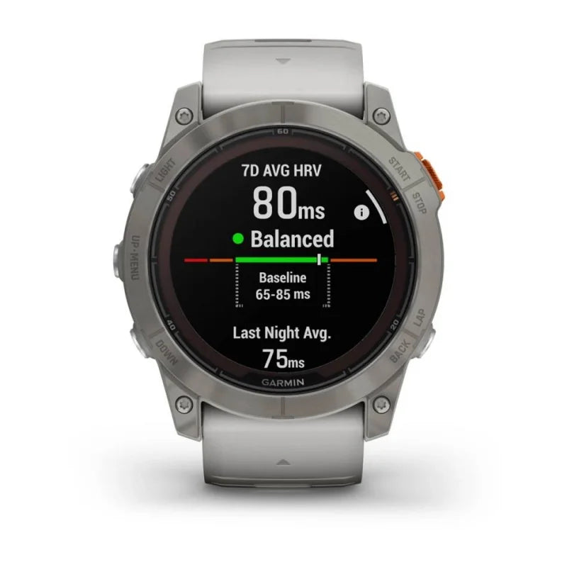 Garmin Fenix® 7X Pro Sapphire Solar zegarek sportowy z wytrzymałą baterią