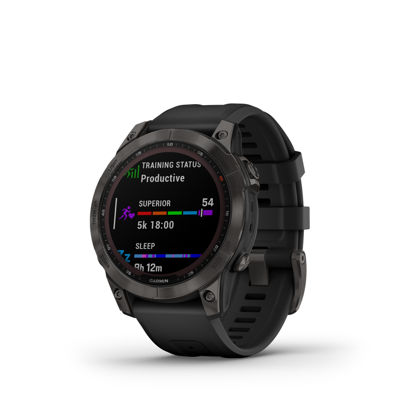 Garmin Fenix® 7 Sapphire Solar Edition sportowy zegarek z baterią słoneczną - OUTLET