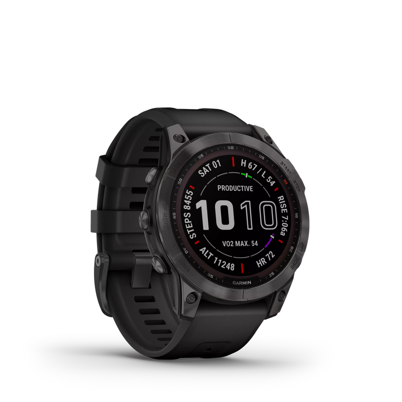 Garmin Fenix® 7 Sapphire Solar Edition sportowy zegarek z baterią słoneczną - OUTLET