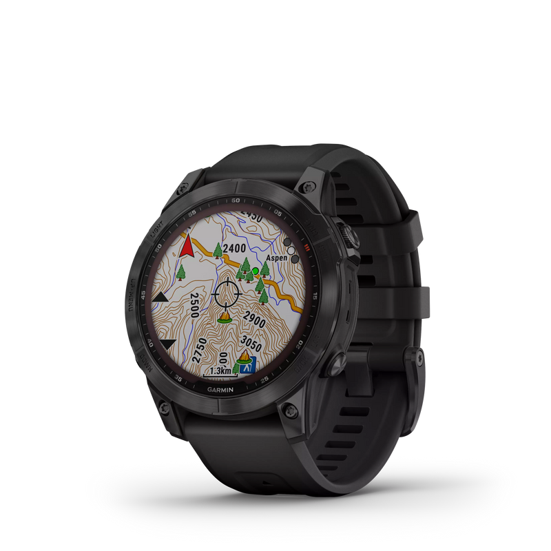 Garmin Fenix® 7 Sapphire Solar Edition sportowy zegarek z baterią słoneczną - OUTLET