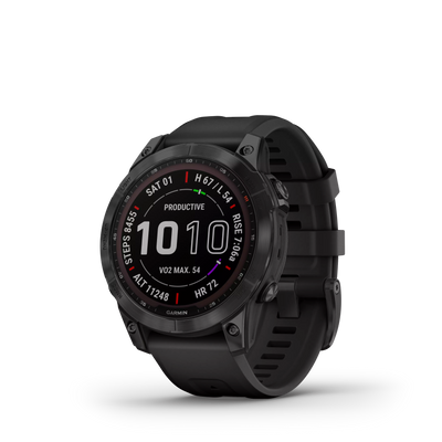 Garmin Fenix® 7 Sapphire Solar Edition sportowy zegarek z baterią słoneczną - OUTLET