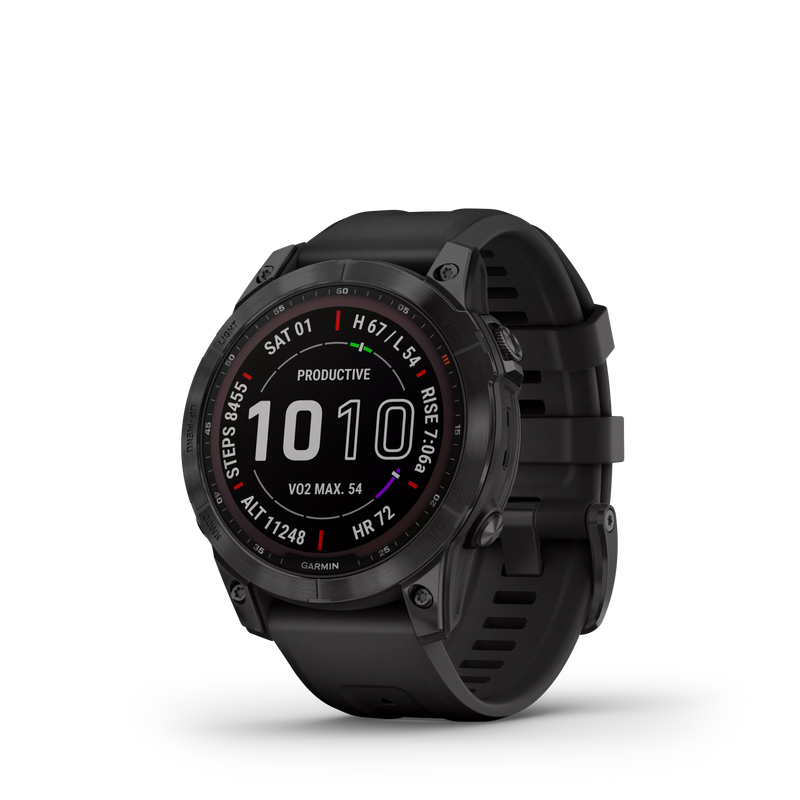 Garmin Fenix® 7 Sapphire Solar Edition sportowy zegarek z baterią słoneczną - OUTLET