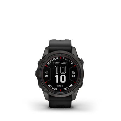 Garmin Fenix 7S Pro Sapphire Solar - czarny