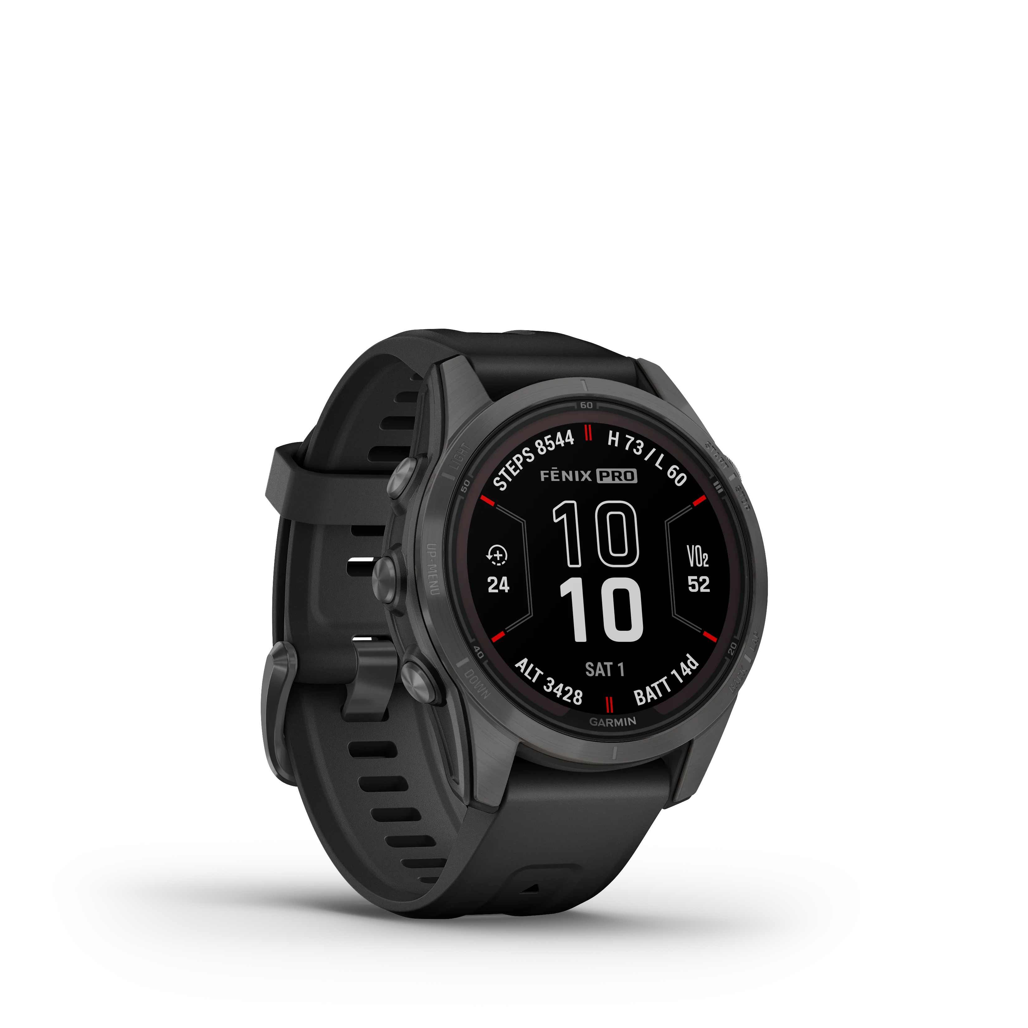 Garmin Fenix® 7S Pro Sapphire Solar - czarny