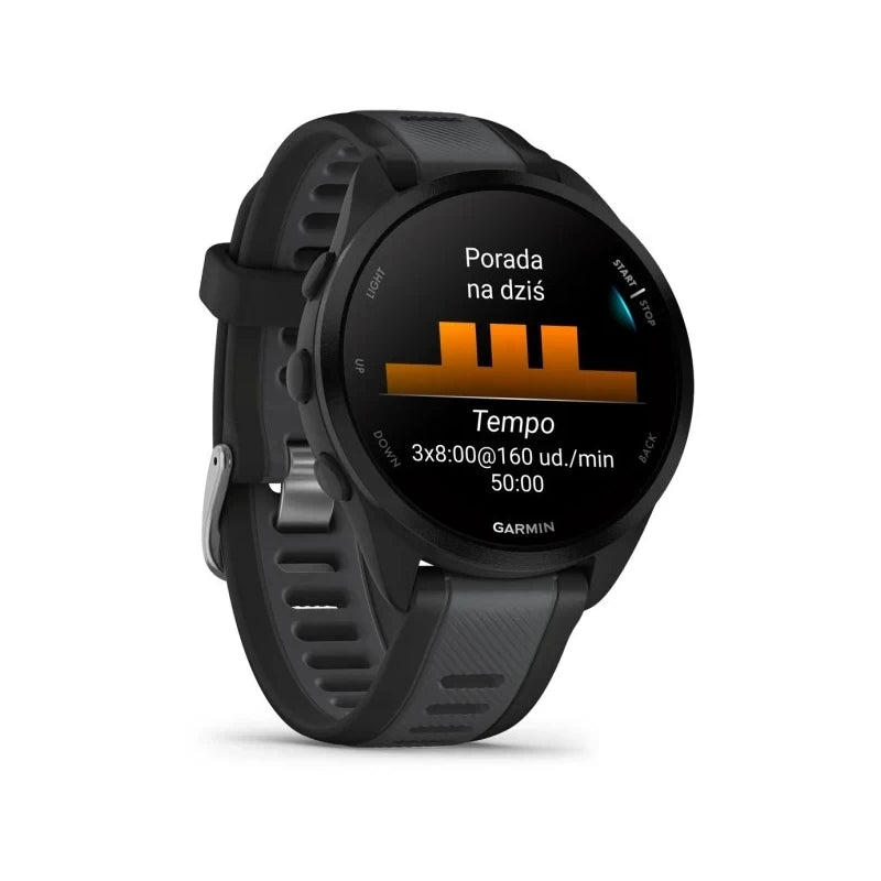 Garmin Forerunner 165 Music czarny / Slate grey