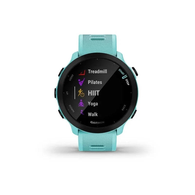 Zegarek Garmin Forerunner® 55 do biegania z GPS - turkusowy