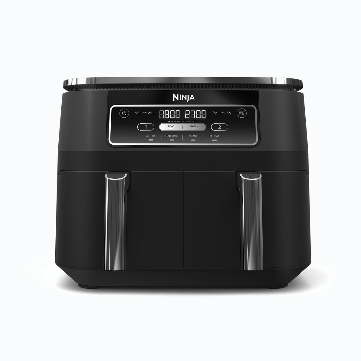 Ninja Frytkownica beztłuszczowa AF200EU, Air Fryer 7,6 l, Czarny