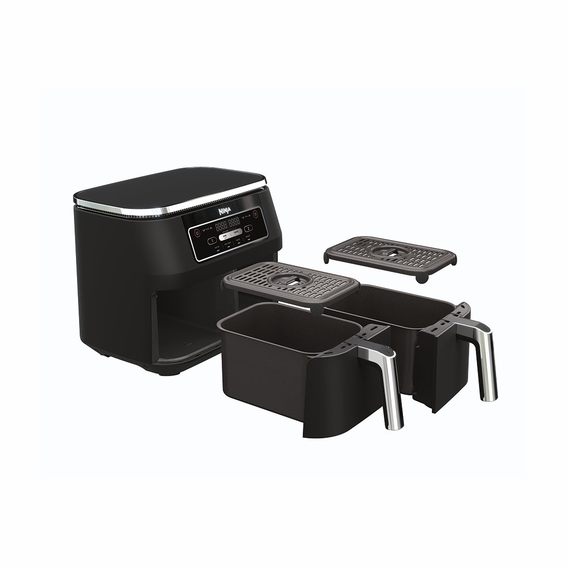 Ninja Frytkownica beztłuszczowa AF200EU, Air Fryer 7,6 l, Czarny