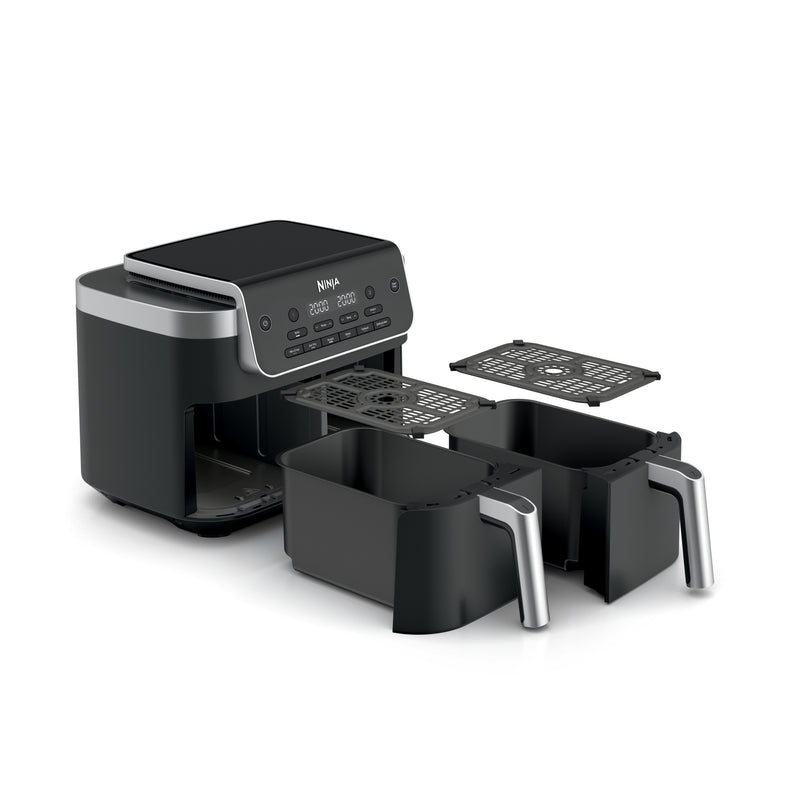 Ninja Frytkownica beztłuszczowa DZ801EU, Air Fryer 7,6 l, Ciemnoszary
