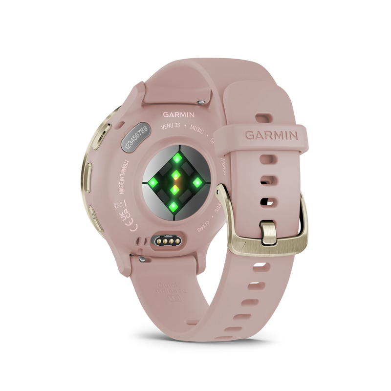 Garmin Venu® 3S (41 mm) zegarek sportowy damski z GPS - różowy