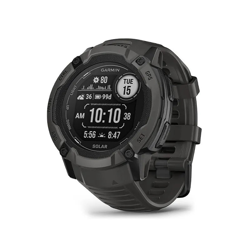 Garmin Instinct 2X Solar grafitowy zegarek outdoorowy